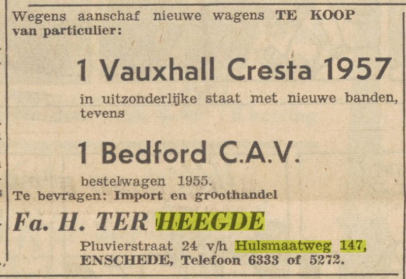 Hulsmaatweg 147 Fa. H. ter Heegde advertentie Tubantia 22-7-1959.jpg