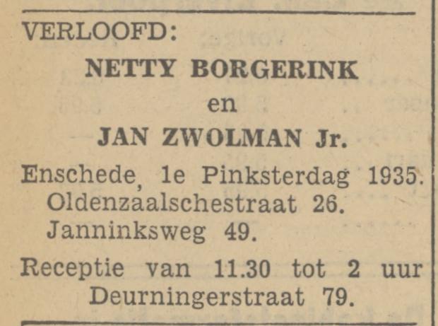 Janninksweg 49 Jan Zwolman advertentie Tubantia 6-6-1935.jpg