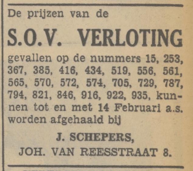 Johan van Reesstraat 8 J. Schepers advertentie Tubantia 26-1-1938.jpg