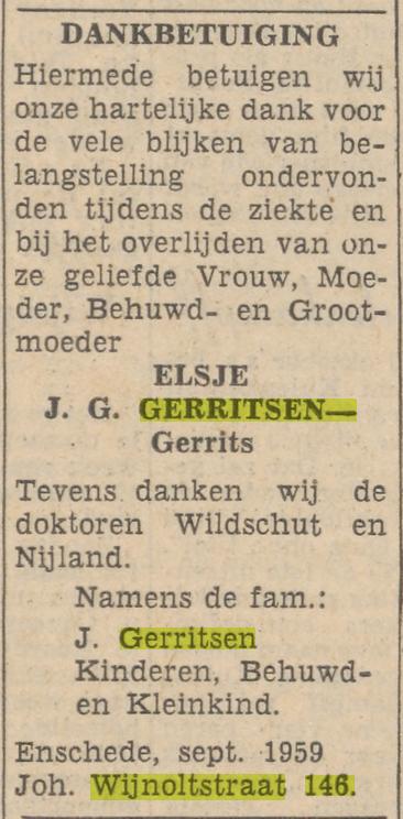 Johan Wijnoltstraat 146 J. Gerritsen advertentie Tubantia 12-9-1959.jpg