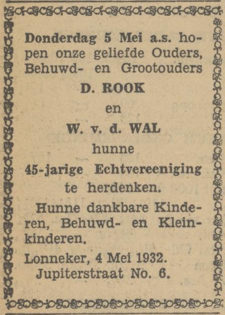 Jupiterstraat 6 D. Rook advertentie Tubantia 4-5-1932.jpg