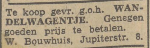 Jupiterstraat 8 W. Bouwhuis advertentie Twentsch nieuwsblad 23-2-1945.jpg