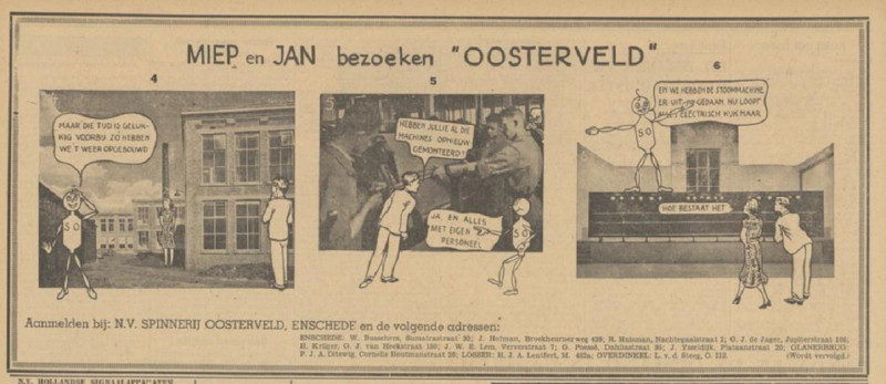 Goolkatenweg 55 Spinnerij Oosterveld advertentie Tubantia 18-9-1948.jpg