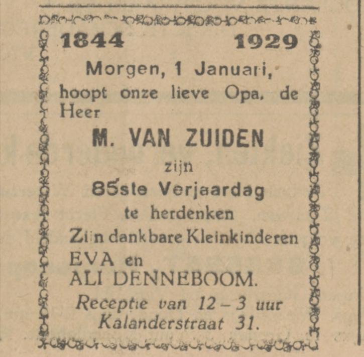 Kalanderstraat 31 M. van Zuiden advertentie Tubantia 31-12-1938.jpg