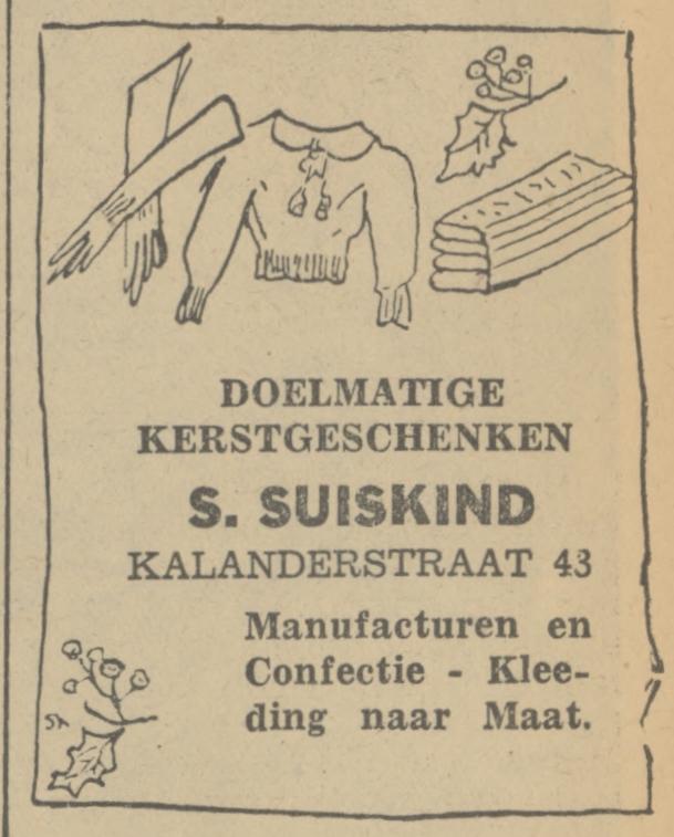 Kalanderstraat 43 S. Suiskind advertentie Tubantia 21-12-1935.jpg