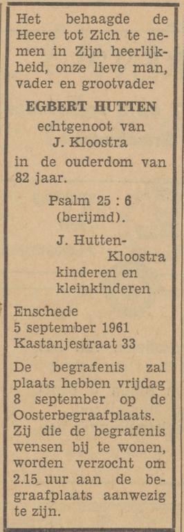 Kastanjestraat 33 E. Hutten overlijdensadvertentie Tubantia 8-9-1961.jpg