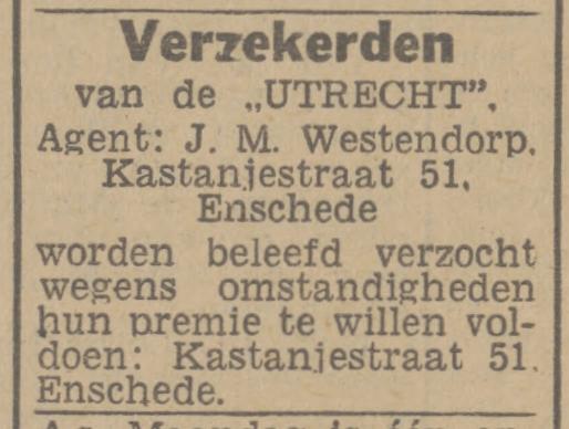 Kastanjestraat 51 J.M. Westendorp advertentie Twentsch nieuwsblad 17-11-1944.jpg