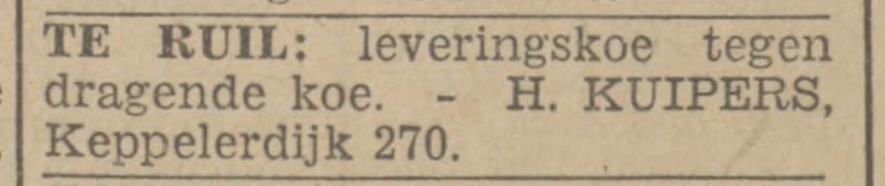 Kuipersdijk 270 H. Kuipers advertentie Tubantia 14-10-1942.jpg