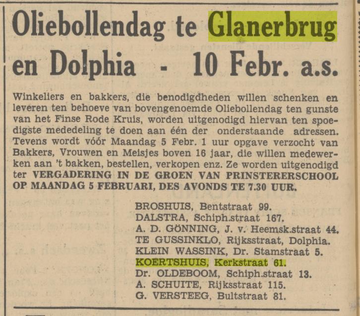 Kerkstraat 61 Glanerbrug Koertshuis advertentie Tubantia 2-2-1940.jpg