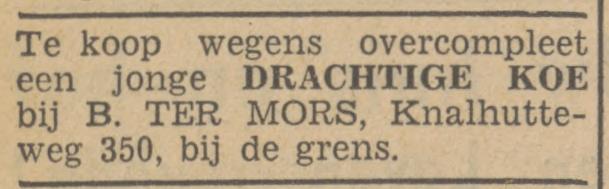 Knalhutteweg 350 B. ter Mors advertentie Tubantia 19-10-1940.jpg
