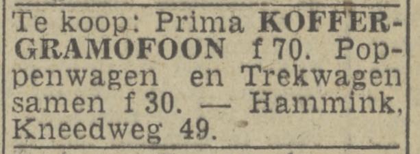 Kneedweg 49 Hammink advertentie Twentsch nieuwsblad 26-7-1943.jpg