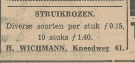 Kneedweg 61 H. Wichmann advertenrtie Tubantia 17-4-1931.jpg