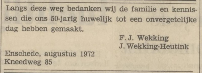 Kneedweg 85 F.J. Wekking advertentie Tubantia 31-8-1972.jpg