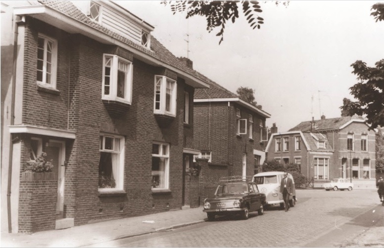 Kortelandstraat 10 vanaf Veenstraat woningen 1967.jpg