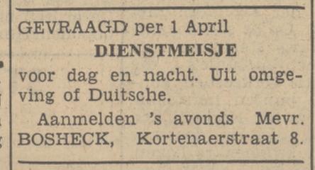 Kortenaerstraat 8 Mevr. Bosheck advertentie Tubantia 23-3-1937.jpg