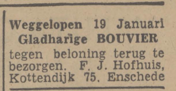 Kottendijk 75 F.J. Hofhuis advertentie Tubantia 17-1-1948.jpg