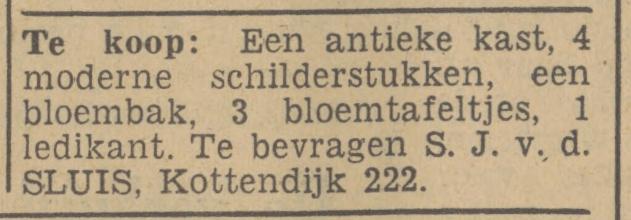 Kottendijk 222 S.J. van de Sluis advertentie Tubantia 10-7-1940.jpg