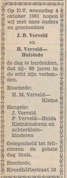 Kroedgòftestraat 10 J.B. Verveld advertentie Tubantia 30-9-1961.jpg