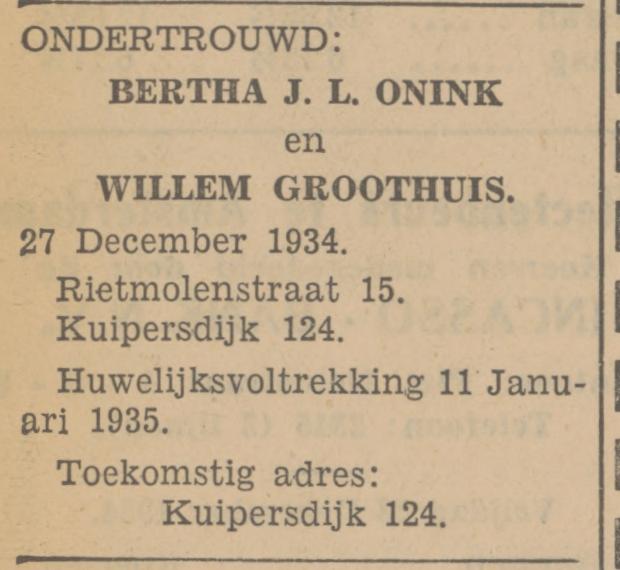 Kuipersdijk 124 W. Groothuis advertentie Tubantia 28-11-1934.jpg