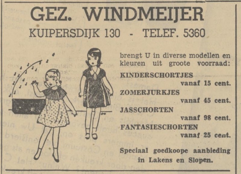 Kuipersdijk 130 Gez. Windmeijer advertentie Tubantia 30-4-1938.jpg