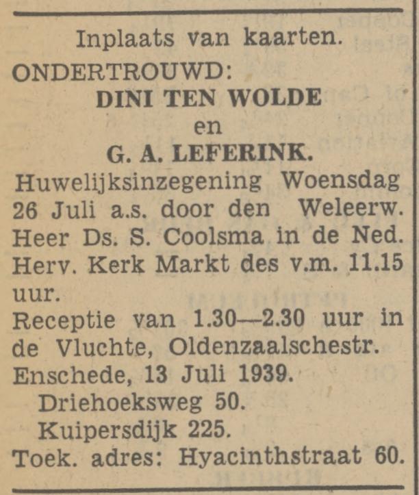 Kuipersdijk 225 G.A. Leferink advertentie Tubantia 13-7-1939.jpg