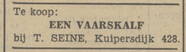 Kuipersdijk 428 T. Seine krantenbericht Tubantia 29-11-1941.jpg