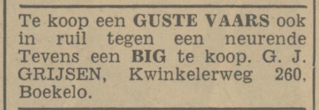 Kwinkelerweg 260 Boekelo G.J. Grijsen advertentie Tubantia 21-5-1941.jpg