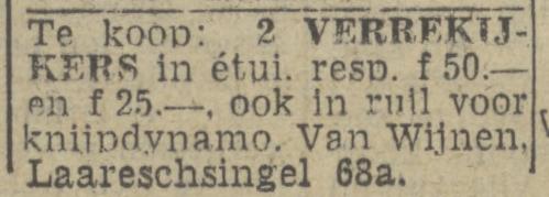 Laaressingel 68a Van Wijnen advertentie Twentsch nieuwsblad 26-7-1943.jpg