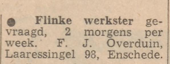 Laaressingel 98 F.J.Overduin advertentie 18-6-1963.jpg