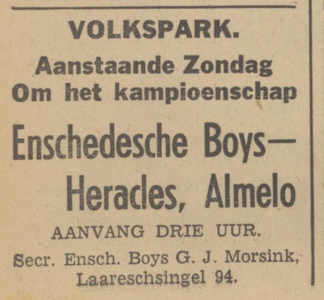 Laaressingel 94 G.J. Morsink advertentie Tubantia 3-6-1940.jpg