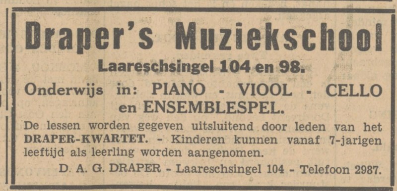 Laaressingel 104 D.A.G. Draper advertentie Tubantia 4-9-1934.jpg