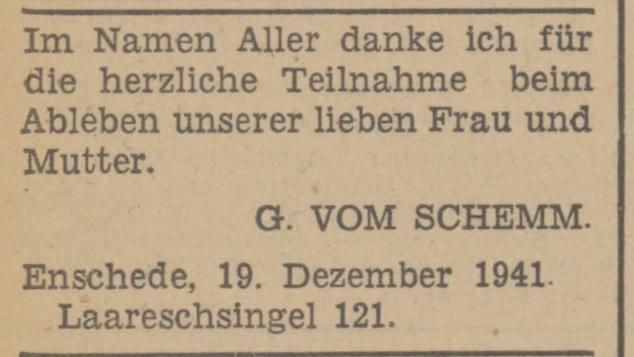 Laaressingel 121 G. vom Schemm advertentie ubantia 19-12-1941.jpg