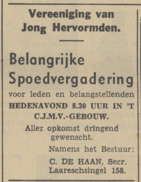 Laaressingel 158 C. de Haan advertentie Tubantia 10-5-1937.jpg