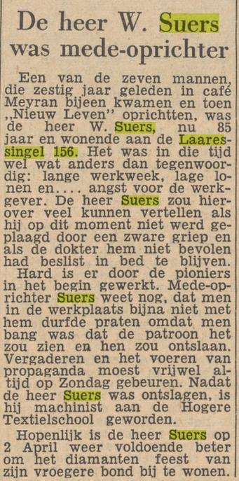 Laaressingel 156 W. Suers krantenbericht Tubantia 19-3-1955.jpg