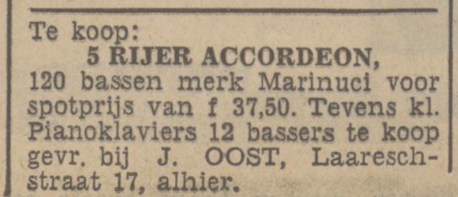 Laaresstraat 17 J.Oost advertentie Tubantia 6-7-1938.jpg