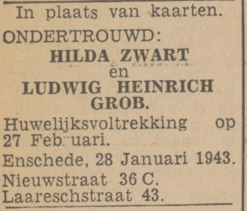 Laaresstraat 43 L.H. Grob advertentie Twentsch nieuwsblad 29-1-1943.jpg