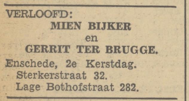 Lage Bothofstraat 282 G. ter Brugge advertentie Tubantia 23-12-1937.jpg