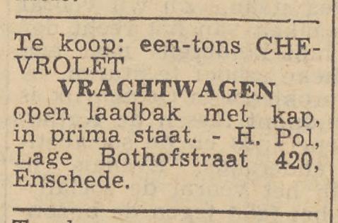 Lage Bothofstraat 420 H.Pol advertentie Tubantia 13-4-1951.jpg
