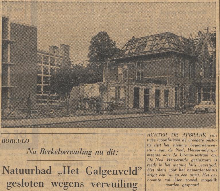 Gronausestraat 124 later Espoortstraat 172 afbraak pastorie Nederlands Hervormde Gemeente. krantenfoto Tubantia 6-8-1959.jpg