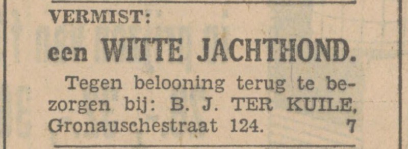 Gronausestraat 124 B.J. ter Kuile advertentie Tubantia 2-5-1930.jpg