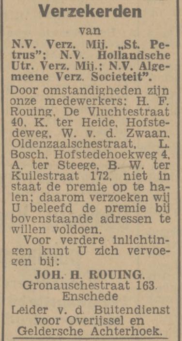 Gronausestraat 163 Joh.H. Rouing advertentie Twentsch nieuwsblad 4-11-1944.jpg