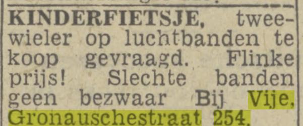 Gronausestraat 254 Vije advertentie Twentsch nieuwsblad 15-11-1943.jpg