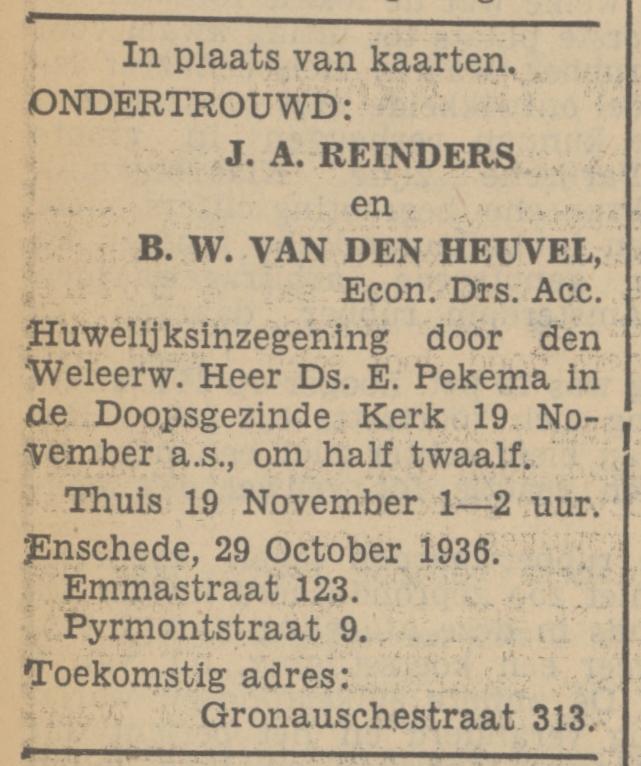 Gronausestraat 313 B.W. van den Heuvel Econ. Drs. Acc. advertentie Tubantia 30-10-1936.jpg