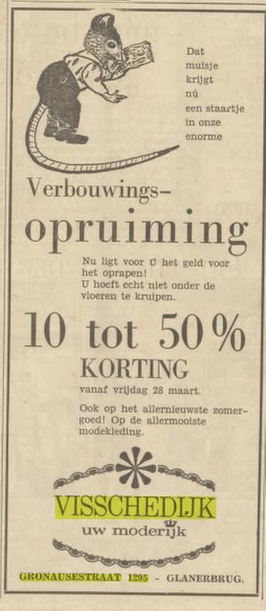 Gronausestraat 1295 modezaak Visschedijk advertentie Tubantia 27-3-1969.jpg