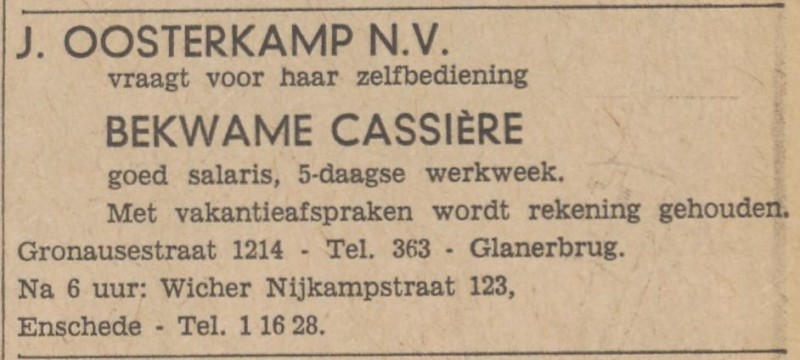 Gronausestraat 1214 J. Oosterkamp N.V. advertentie Tubantia 30-3-1966.jpg