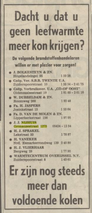 Gronausestraat 1275 brandstoffenhandelaar J.J.Nijhuis advertentie Tubantia 28-10-1971.jpg