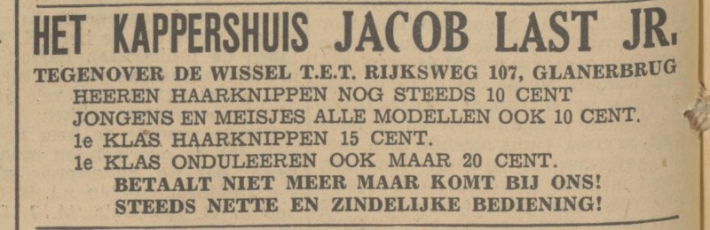 Rijksweg 107 kappershuis Jacob Last advertentie Tubantia 31-8-1933.jpg