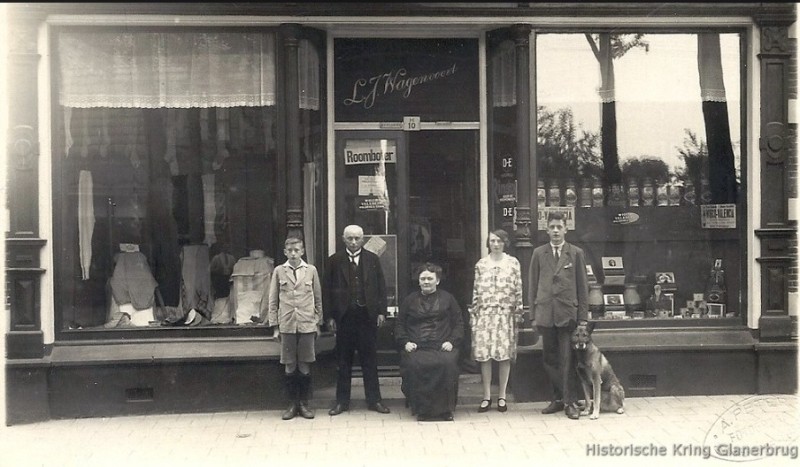 Rijksweg 127 Glanerbrug, Wagenvoort 1950.jpg