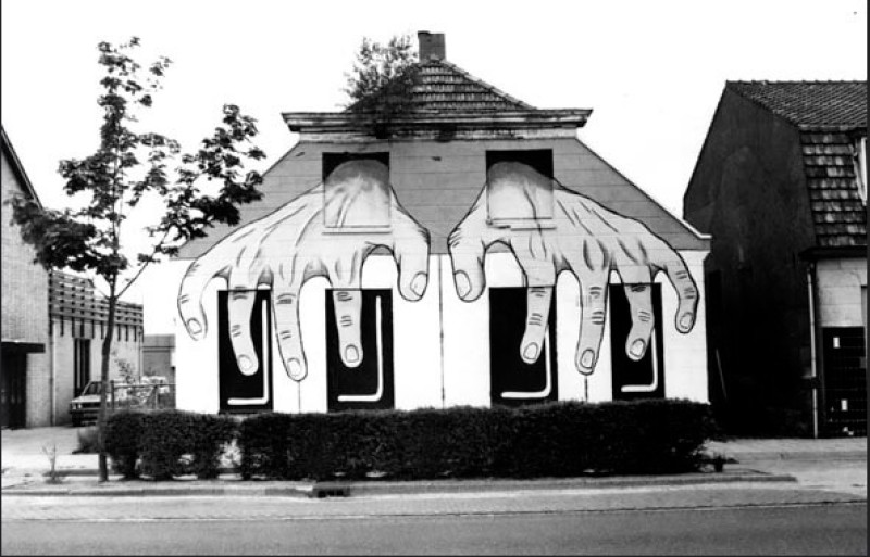 Gronausestraat 1175-1177 het huis met de handen 1980.jpg