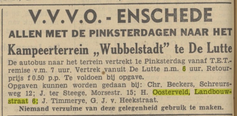 Landbouwstraat 6 H.Oosterveld advertentie Tubantia 30-5-1938.jpg